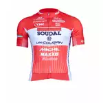 BIEMME SOUDAL-LEE COUGAN Racing Team 2017 - męska koszulka rowerowa