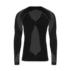 SPAIO bielizna termoaktywna, męska koszulka THERMO-EVO czarny-szary
