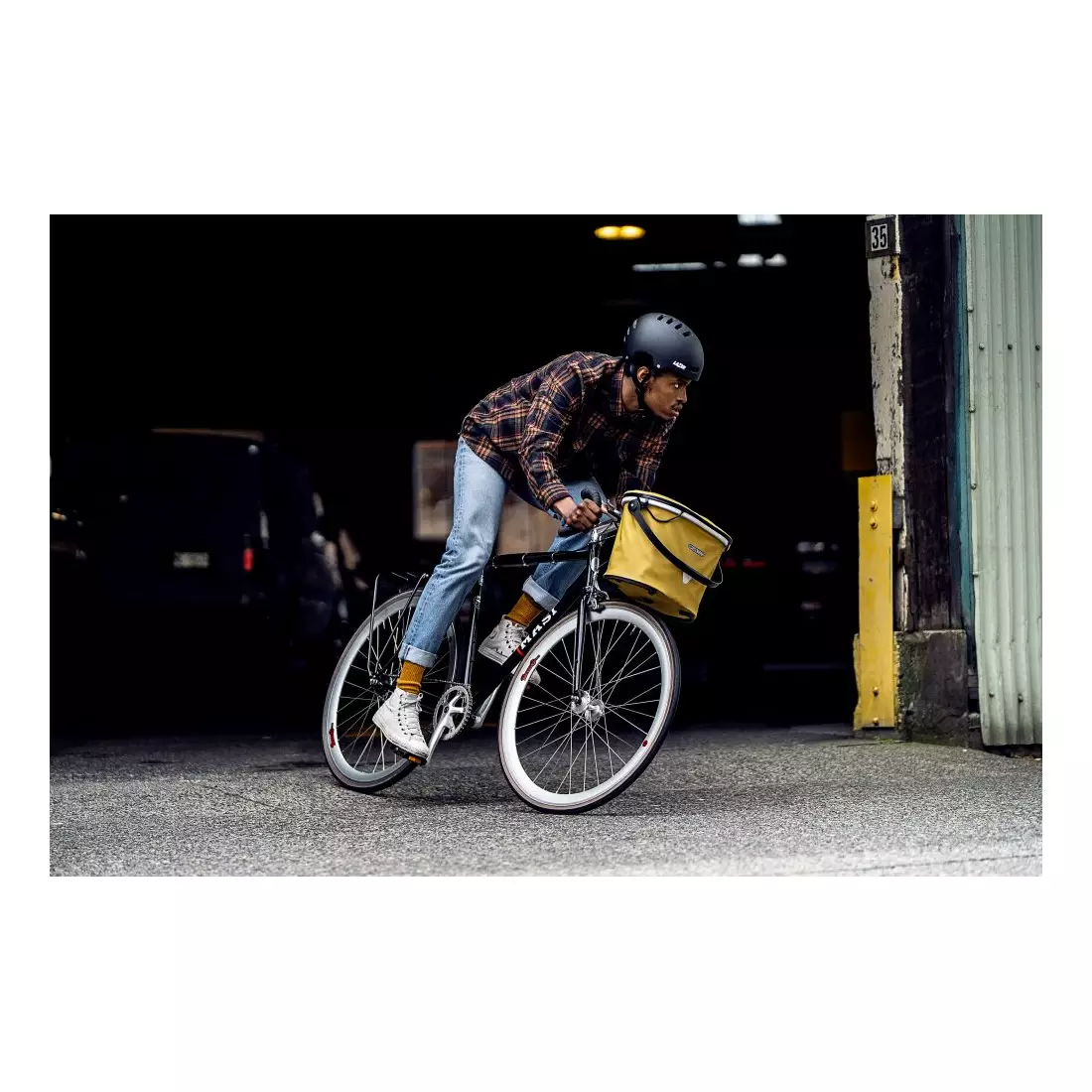 ORTLIEB koszyk rowerowy przedni UP-TOWN CITY 17,5L pistachio O-F79704