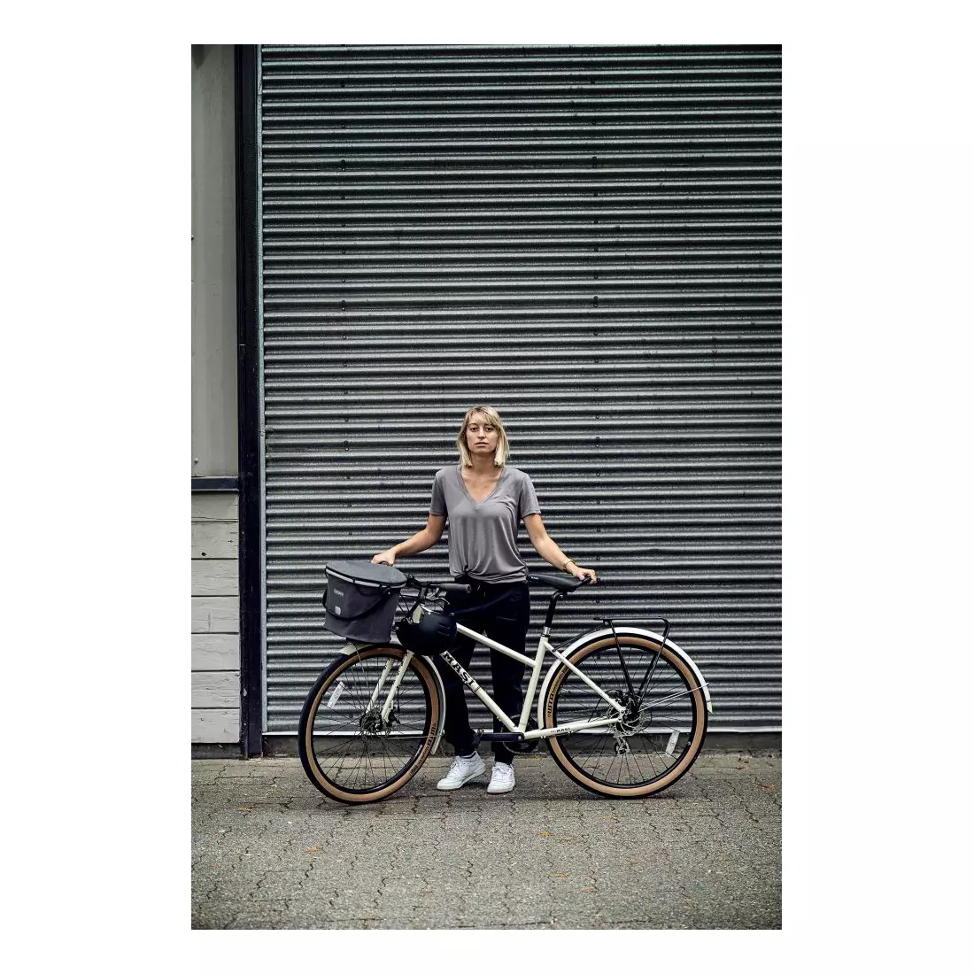 ORTLIEB koszyk rowerowy przedni UP-TOWN CITY 17,5L pistachio O-F79704