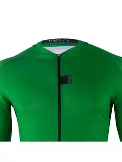 KAYMAQ DESIGN KYQ-SS-1001-6 męska koszulka rowerowa z krótkim rękawem zielony