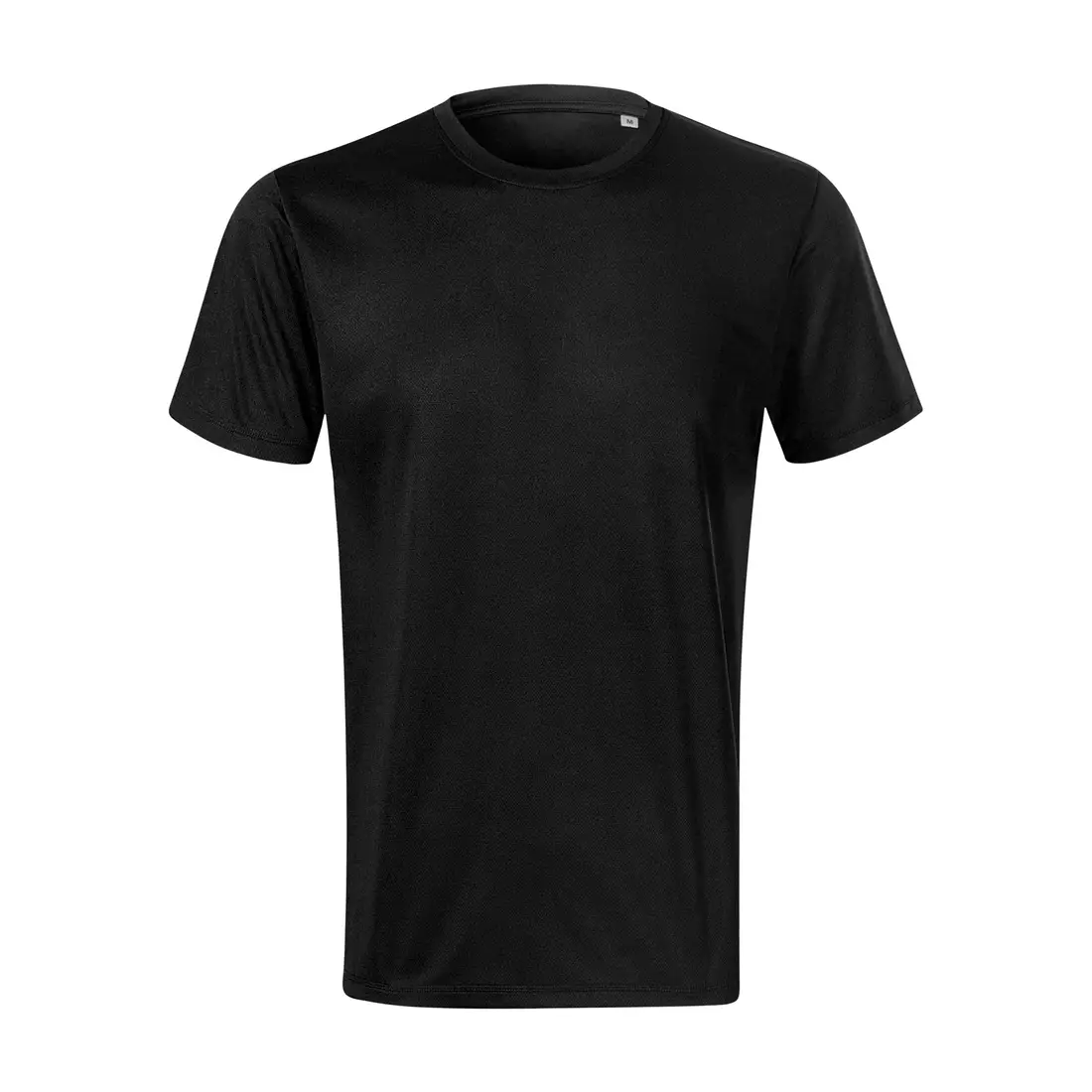 MALFINI Koszulka CHANCE GRS męska koszulka sportowa, krótki rękaw, micro poliester z recyklingu czarny 8100113